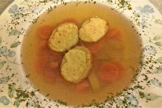 Parmesanr&ouml;stschnitten