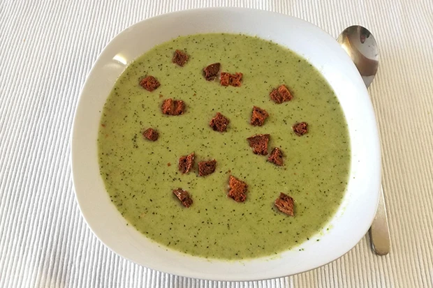 Brokkoli-Ingwer-Suppe