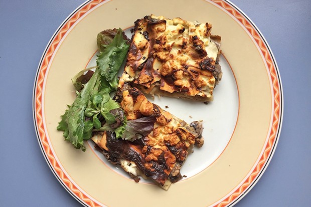 Champignonlasagne ohne Tomaten