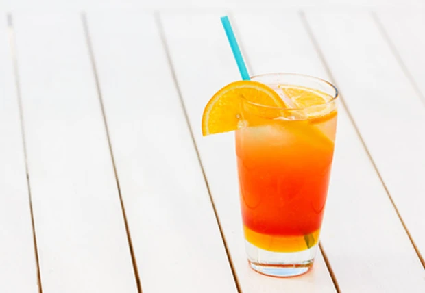 Ananas mit Grenadine