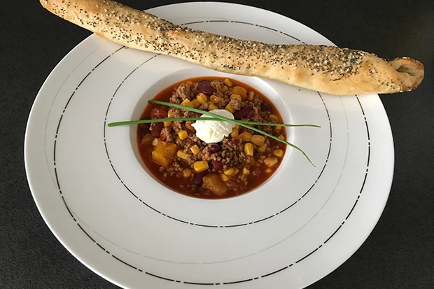 Chili con carne mit Faschiertem