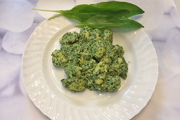 Gnocchi mit B&auml;rlauchsauce