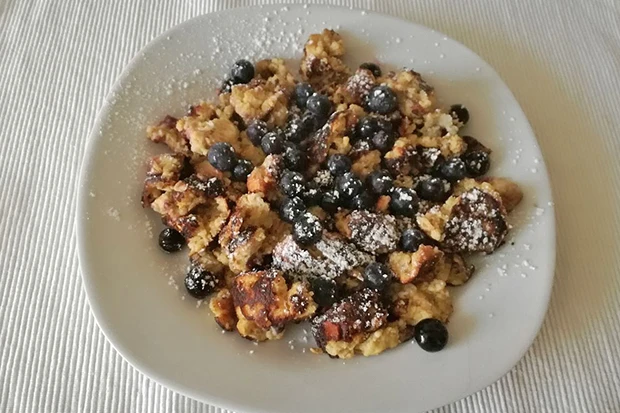 Haferflocken-Kaiserschmarrn