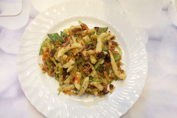 Gemüsespätzle