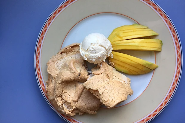 Balsamicobaiser mit marinierter Mango