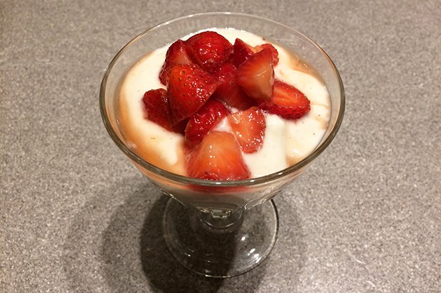Erdbeer-Dessert
