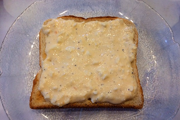 Eiaufstrich mit Frischkäse