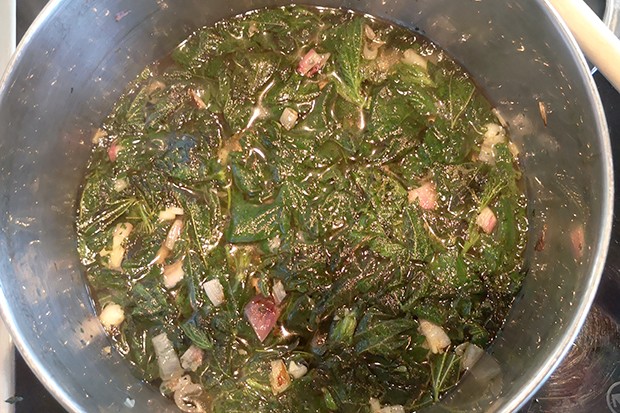 Brennnesselsuppe