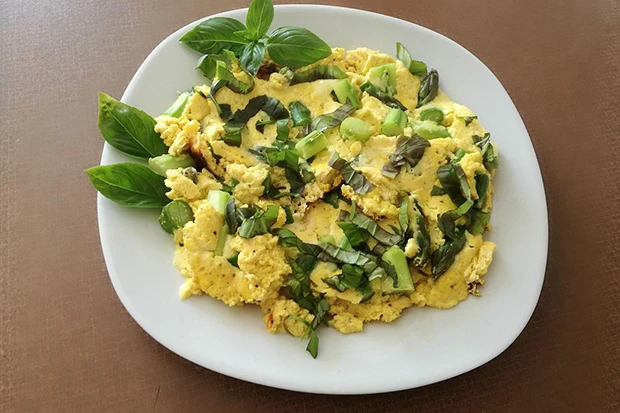 Spargel-Omelette