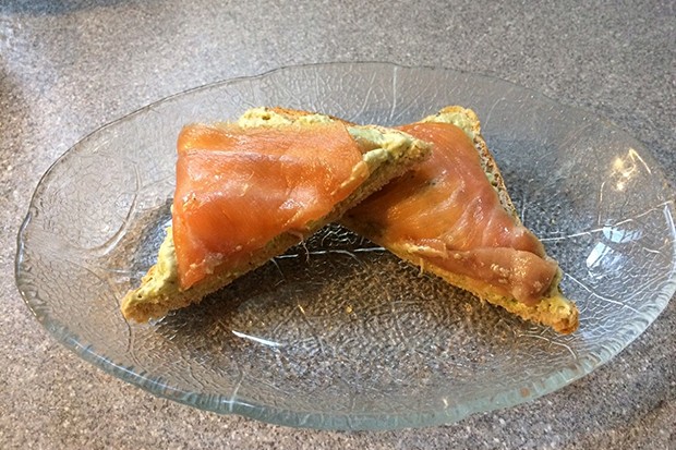 Avocado-Räucherlachs-Snack