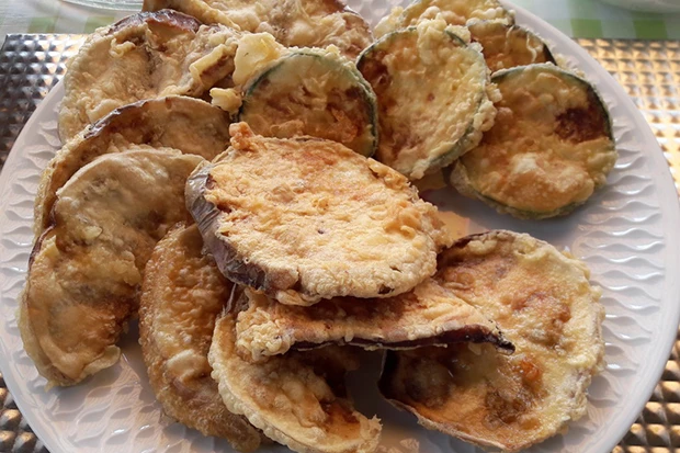Gebackene Melanzani