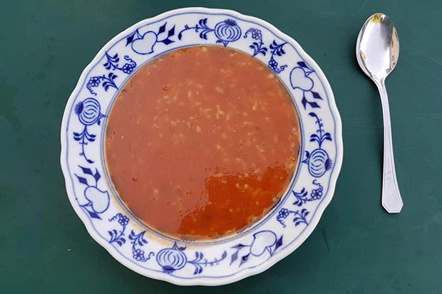 Tomatensuppe mit Reis