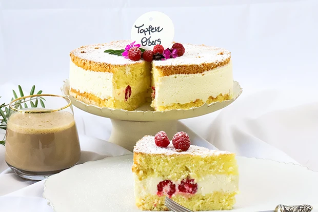 Topfen-Obers Torte