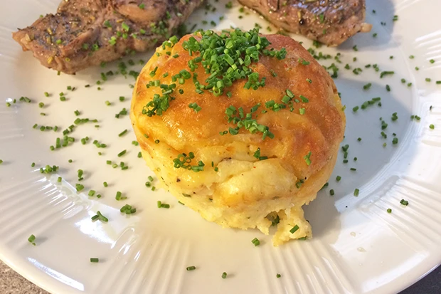 Kartoffel-K&auml;se-Muffins