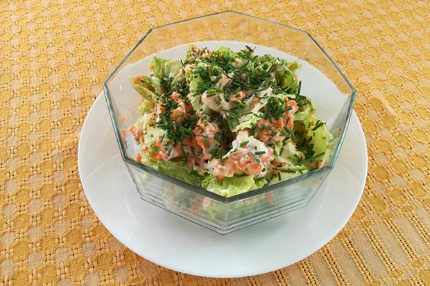 Sommersalat mit Ricotta