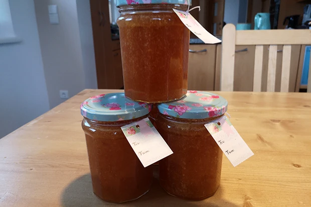 Kirschen Marmelade