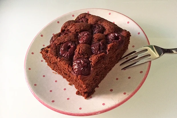 Schokolade-Kirschenkuchen
