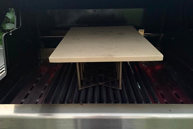 Pizza vom Grill
