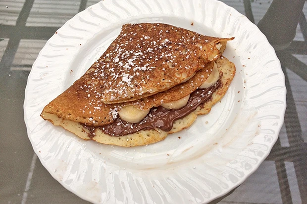 Schoko-Bananen-Palatschinken