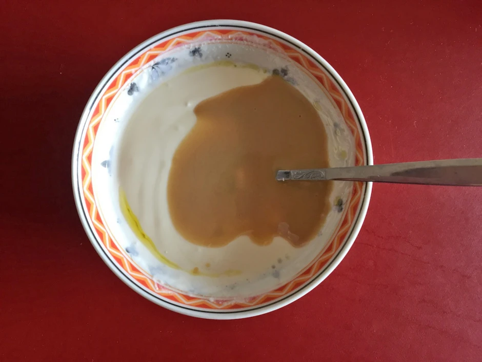 Tahini-Sauerrahmdressing