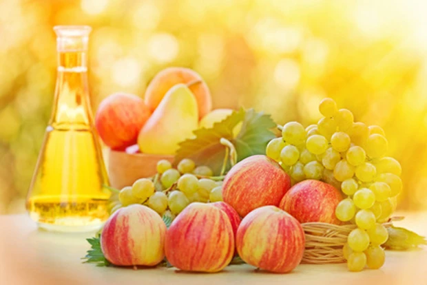 Apfel-Trauben-Saft