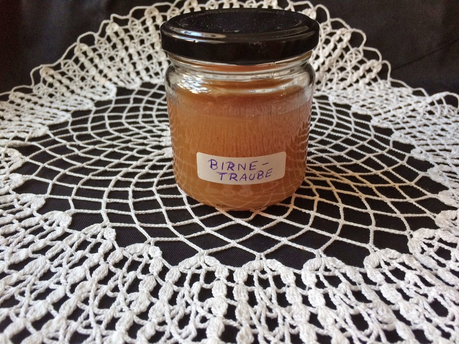 Birnen-Trauben-Marmelade