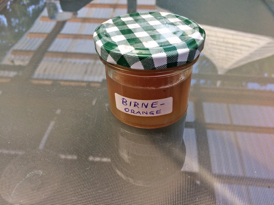 Birnen-Orangen-Marmelade