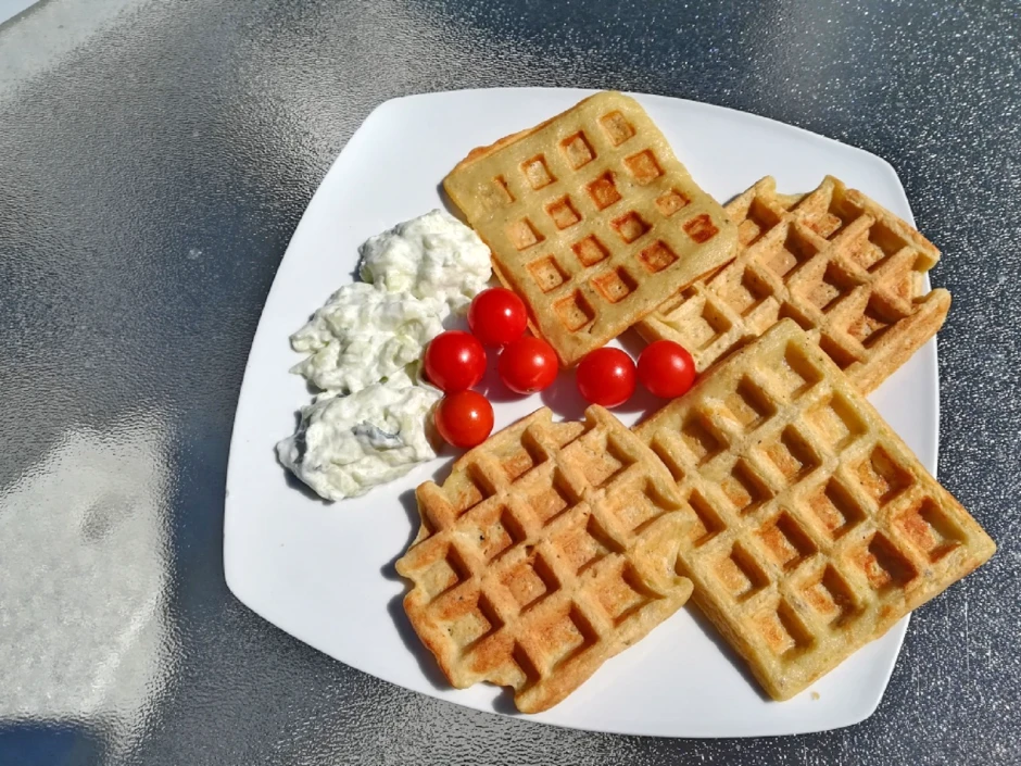Kartoffelwaffeln