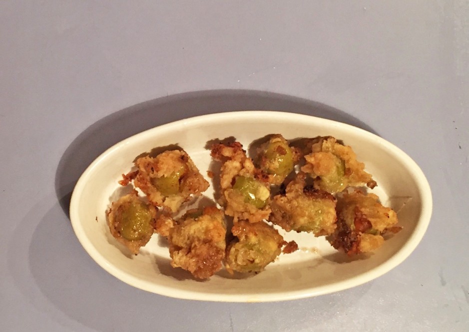 Frittierte Oliven