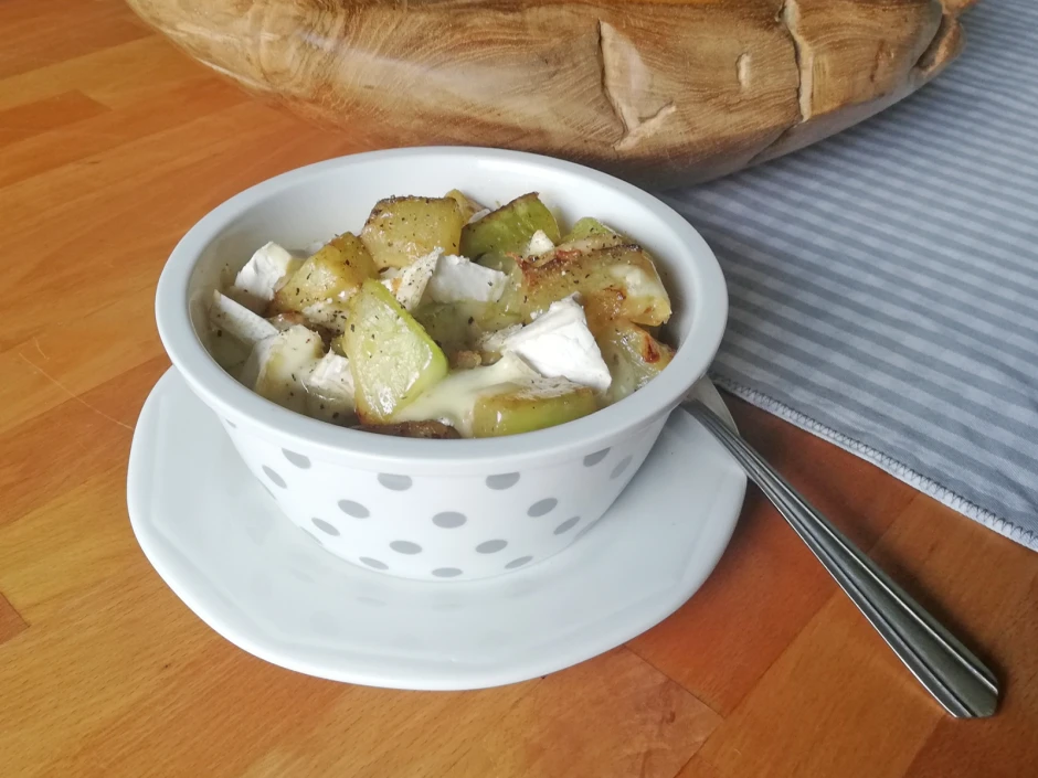 Schnelle Zucchini-Bowl