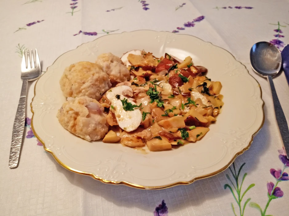 Steinpilzragout