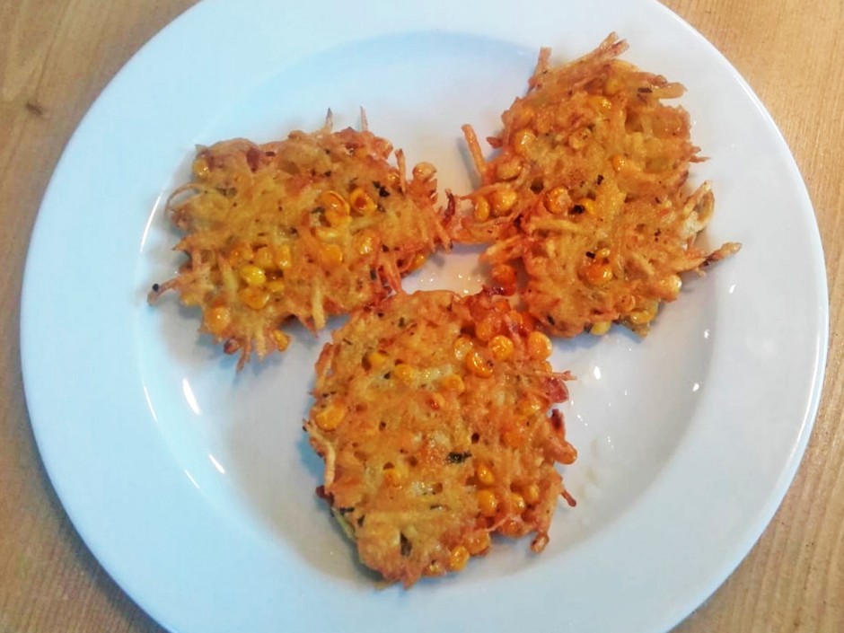 Zuckermais Kartoffelpuffer