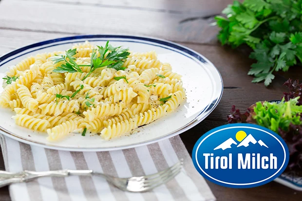 Cremige Tiroler K&auml;se-Pasta