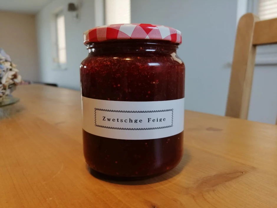 Zwetschgen Feigen Marmelade