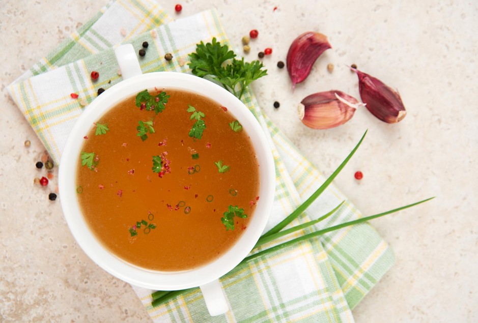 Rindsuppe vom Moorochsen