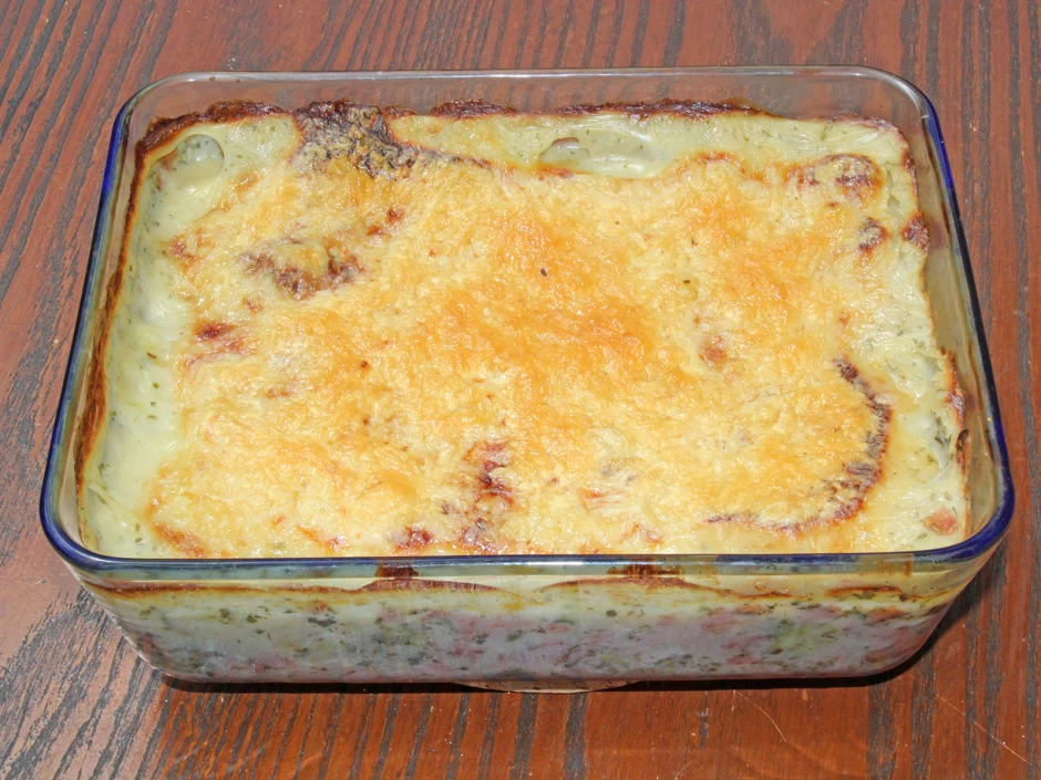 Brokkoli-Schinken-Auflauf