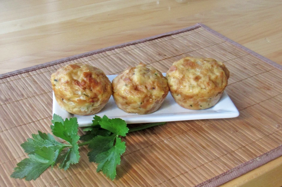 Semmelkn&ouml;delmuffins aus dem Dampfgarer