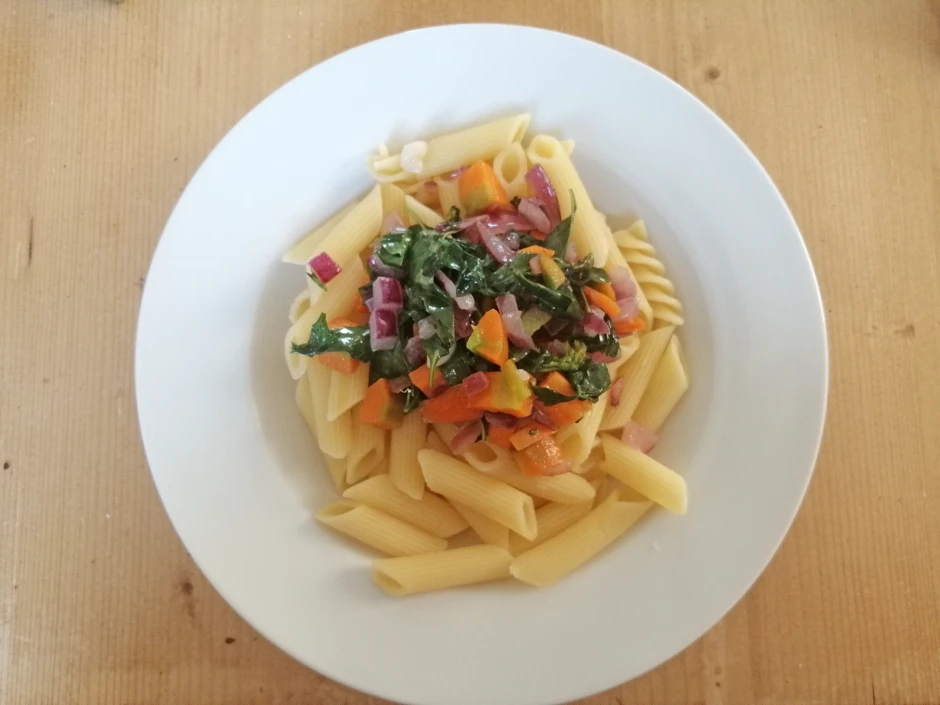 Pasta-Basilikum-Petersilie-Mix