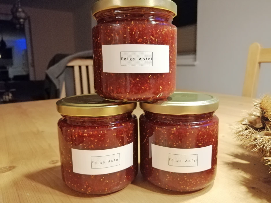 Feigen Apfel Marmelade