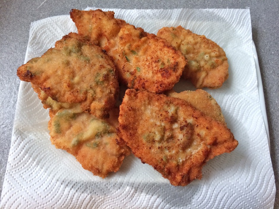 Schnitzel mit Petersilien-Panier - Rezept