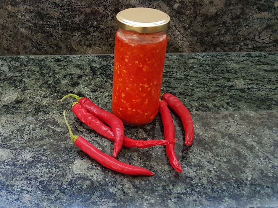 Rote Chilipaste
