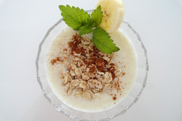 Bananenmilch Fitnessdrink