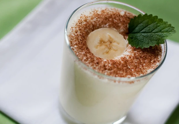 Bananenmilchshake a la Karibik