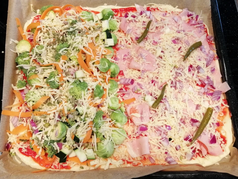 Familien-Pizza