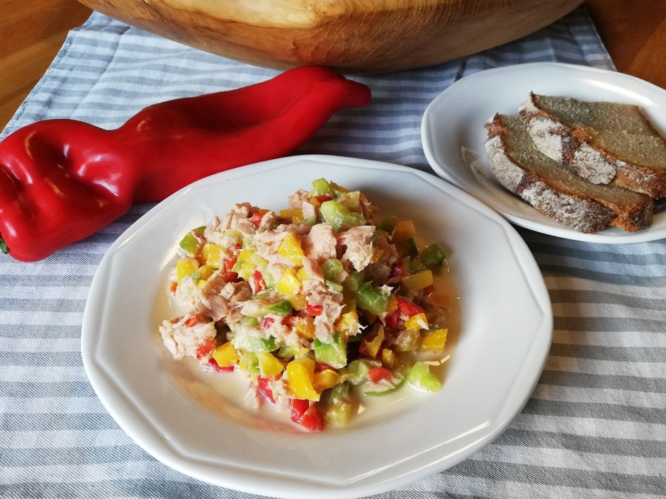 Paprika - Thunfischsalat