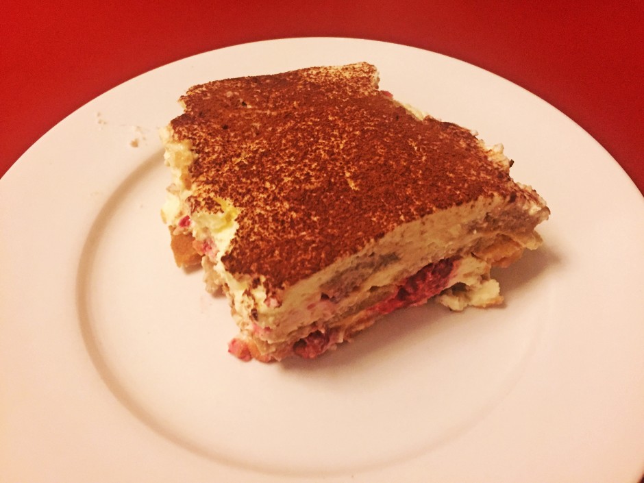 Schnelles Himbeer-Tiramisu