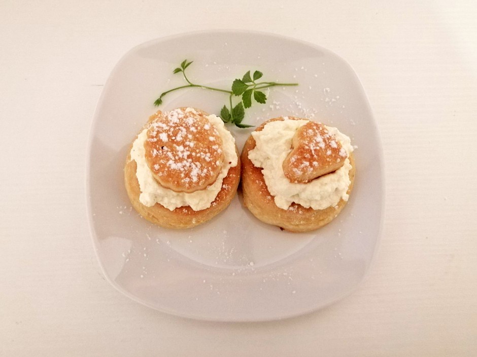 Topfen-Dinkel-Blätterteig-Törtchen