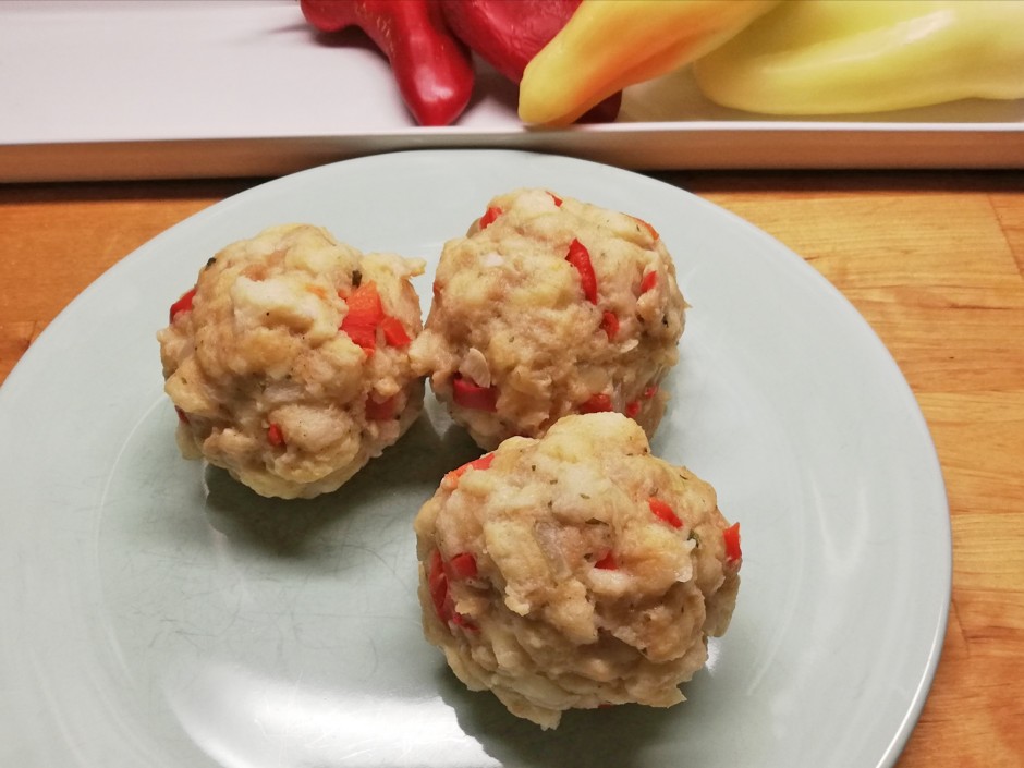Paprika-Semmelknödel