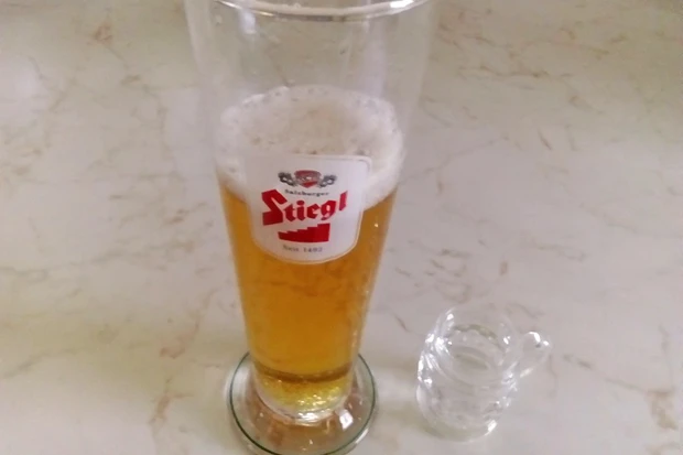Bier mit Korn