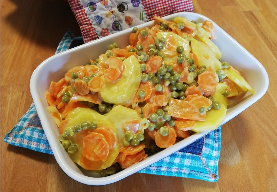 Erdäpfel-Rahmgemüse